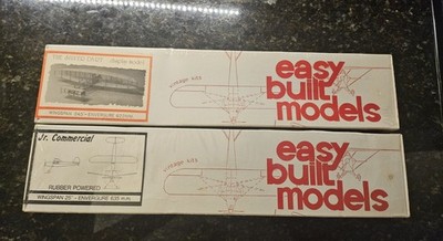 Easy Built Models Silver Dart 24.5'' Wingspan & Jr. Commercial 25'' Wingspan NEW