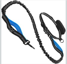 Plomb mains libres pour chien avec ceinture absorbant les chocs réglable plomb fort