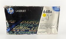 Genuine HP -CE262A 648A Yellow Toner Cartridge - NEW SEALED