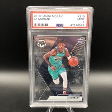 Ja Morant 2019 Panini Mosaic Rookie RC #219 PSA 9 Mint Memphis Grizzlies