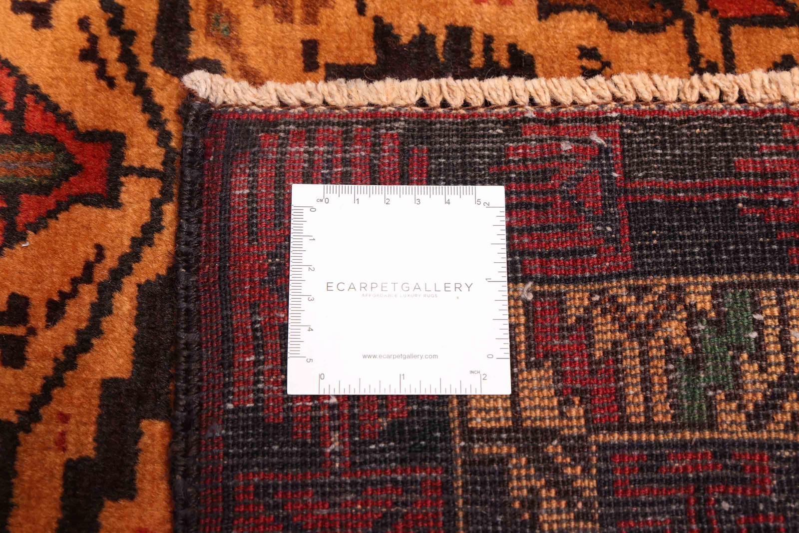 Traditional Vintage Hand-Knotted Oriental Carpet 3'4" x 6'0" Wool Area Rug