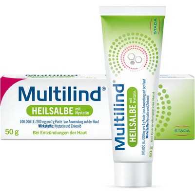 MULTILIND Heilsalbe m.Nystatin u.Zinkoxid 50 g PZN 03737617