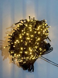 10M Warmweiße LED Lichterkette 8 Modi Weihnachten Garten Lichterkette Neu