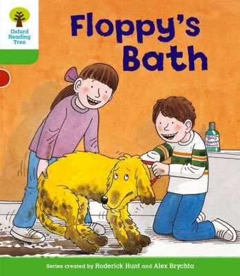 Oxford Reading Tree: Level 2: More Stories A: Floppy's Bath, Paperback by Hun...