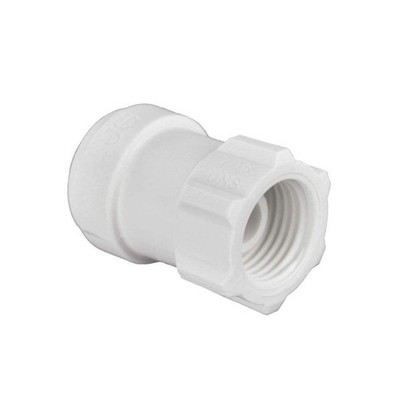 John Guest Speedfit 1/4 Inch OD x 7/16 Inch Faucet Connector, Push to Connect...