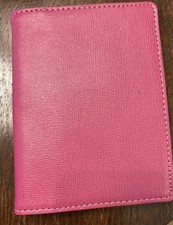 FILOFAX  Flex First Edition Pocket Size cover Notebook Organiser Folder Pink