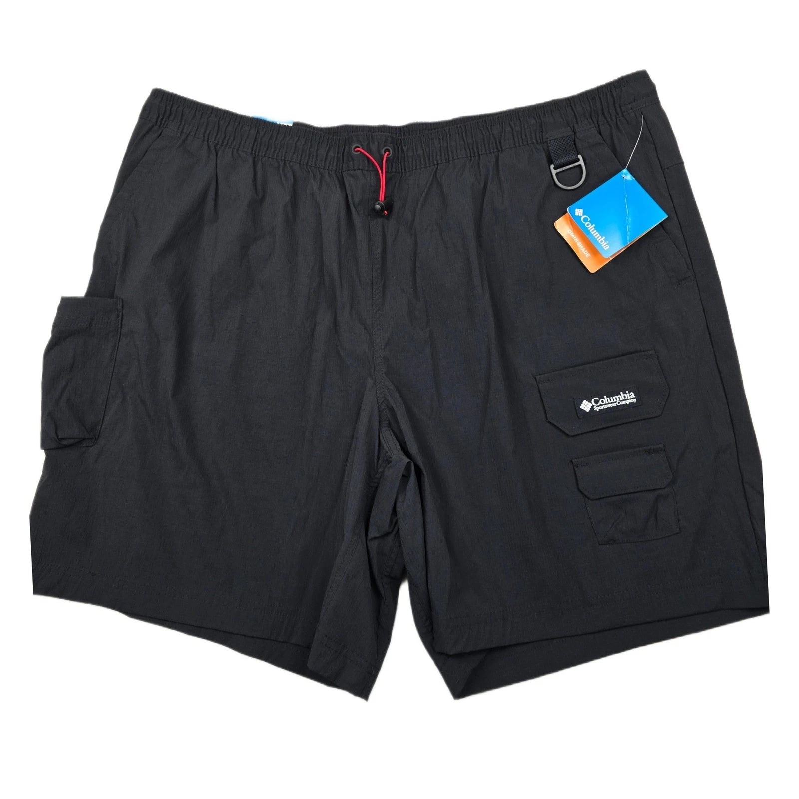 Columbia Cargo Shorts Mens XXL Black Nylon Field Creek 8" Inseam AM8853 NEW
Opens in a new window or