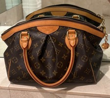 Auth Louis Vuitton Monogram Tivoli PM M40143 Brown