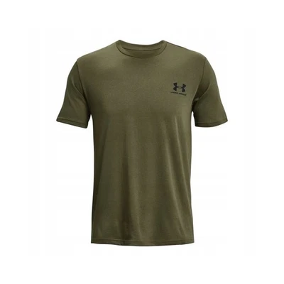 T-shirt Universel hommes Under Armour Sportstyle Left Chest SS 1326799390 Olive - Photo 1/4