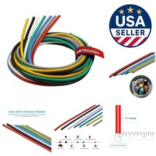 12 Gauge Silicone Wire with 680 Strands - Perfect for Models & DIY Projects