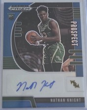 NATHAN KNIGHT 2020-21 Panini Prizm Draft Picks Prospect Blue /149 #PA-NK Auto RC