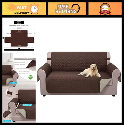 Reversible Couch Cover for Dogs, Washable Pet Protector, Water Repellent, 68'' So