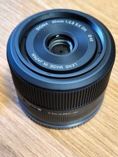 SIGMA 30 F2.8 EX DN E Prime Lens Sony E Mount