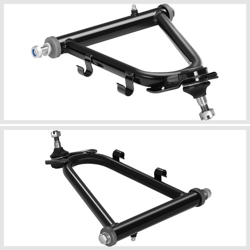 Fits 1991-2006 Yamaha Banshee 350 YFZ350 Black Pair Front Upper Control A-Arms - Picture 3 of 6
