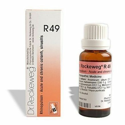 Dr. Reckeweg R49 Sinus Drop Free Delivery 5-7 Days