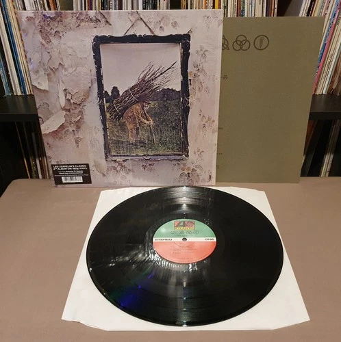LED ZEPPELIN IV Vinyl L.P **2014 German Press w/Insert** EX+/EX+