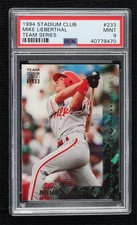 1994 Topps Team Stadium Club Mike Lieberthal #233 PSA 9 MINT