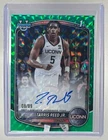 Tarris Reed Jr 2025 Bowman #TR Green Geometric Refractor Chrome Auto 1st RC /99