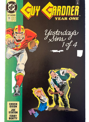GUY GARDNER #11 August 1993 DC Comics FREE US SHIPPING (VF-NM)