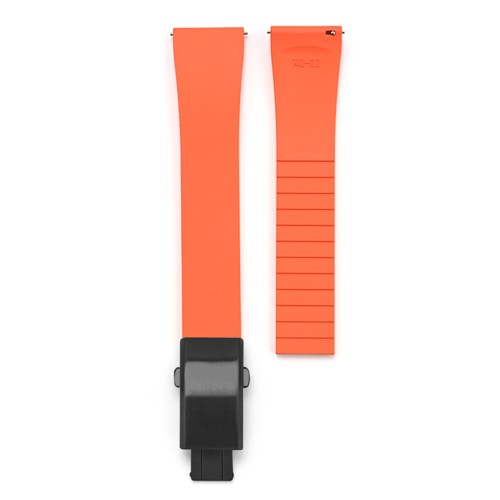 20/22mm Rubber Watch Strap Cut to Size Quick Release Watch Band Soft Watchband - Picture 36 of 107
