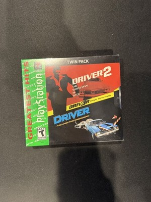 Driver 2/Driver Twin Pack (Sony PlayStation 1, 2004) for sale