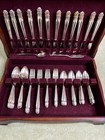 74 Pc Holmes & Edwards DANISH PRINCESS Flatware good condition — photo 1