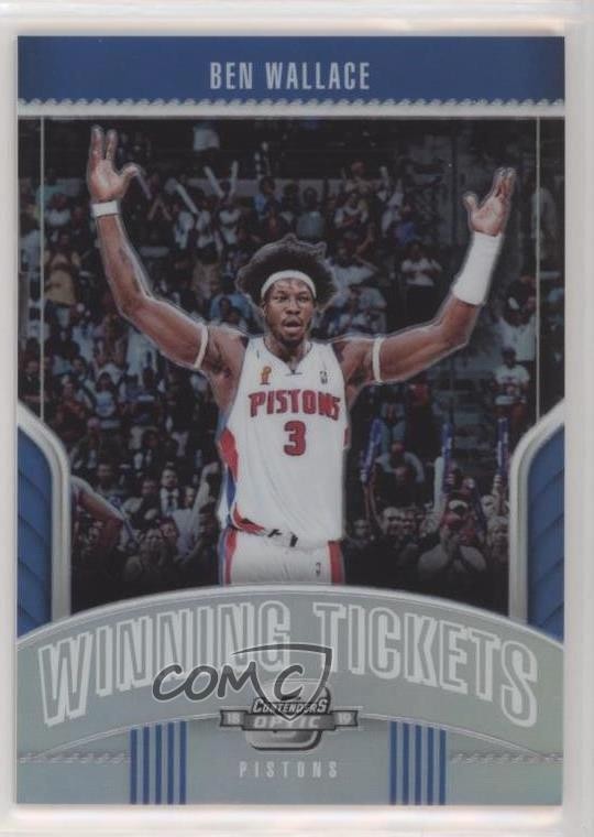 2018-19 Panini Contenders Optic Winning Tickets Ben Wallace #3 HOF 1u6
