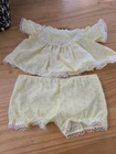 vintage Cabbage patch kid  dress and bloomers outfit