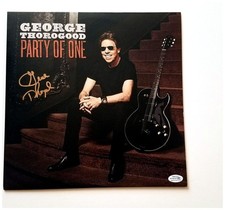 George Thorogood Signed Party Of One Album LP Cover ACOA