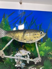 7” Resin Glide Bait Weighted Slow Sink Small Mouth Bass Color way