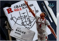 2024-25 Bowman University Chrome #CRP-1 Ace Bailey College Rule Playbook