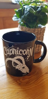 Tasse Killstar Capricorn Schwarz Gothic Zodiac