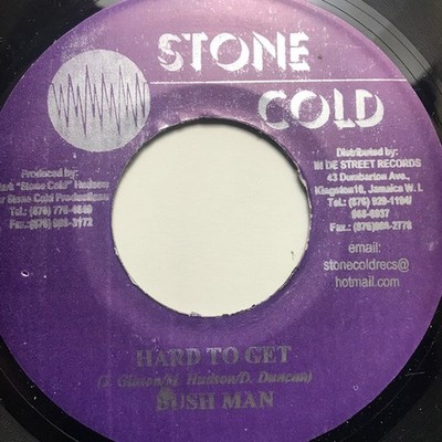 Bushman  / Delly Ranks - Hard To Get / Black Woman (7'')