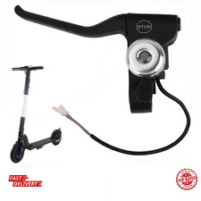 Universal Left Brake Lever Handle with Bell Compatible with Gotrax Gxl V2, Apex