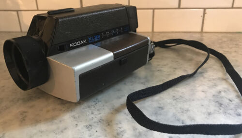 🎥 Vintage Kodak XL33 Camcorder Super8 Film Video Camera w/ strip