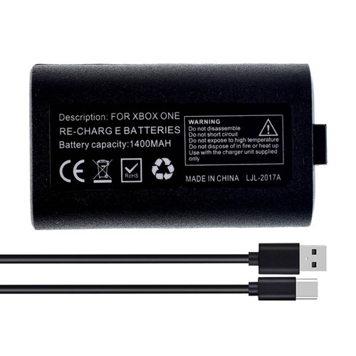 NEW BATTERY PACK FOR XBOX ONE / ONE S / ONE X /ELITE CONTROLLER RECHARGEABLE - Bild 17 von 30