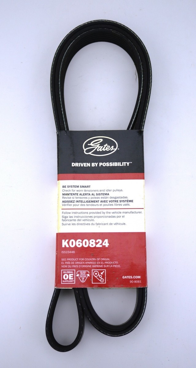 Gates K060824 Serpentine Belt-Premium OE Micro-V PK Number 6PK2093 
