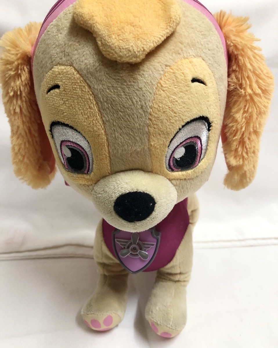 2016 Spin Master Plush Nickelodeon Paw Patrol Skye Talking Toy