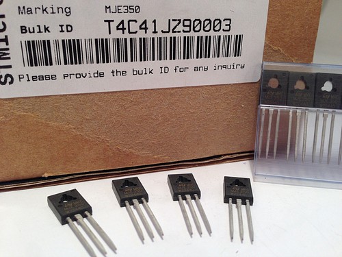 2 Stück MJE350 | PNP POWER TRANSISTOR | 300V | 0,5A | SOT-32 / TO216 - 第 9/11 張圖片