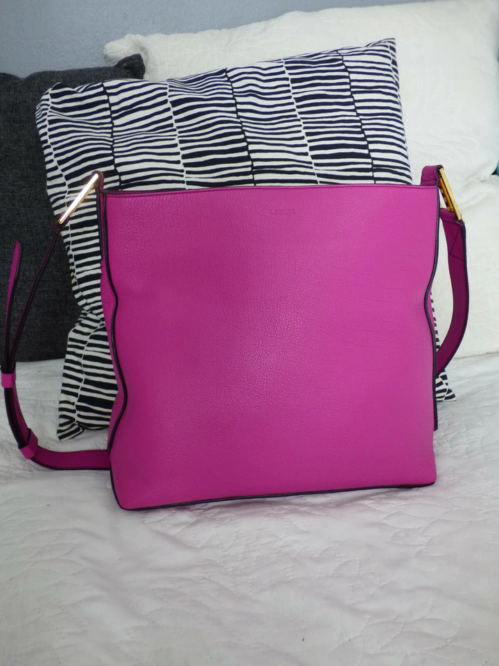 Sac besace Max de Lancel - Porté croisé zippé grand modèle - Photo 3/4