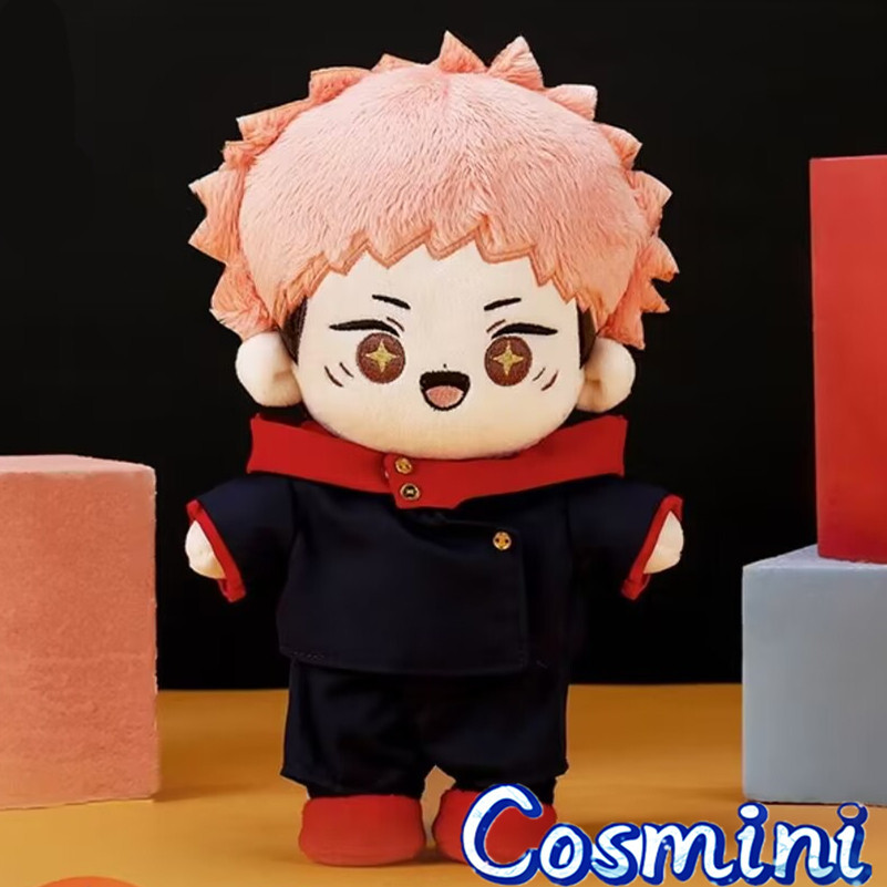 Official Jujutsu Kaisen Itadori Yuji 20cm Plush Doll Dress up Toy