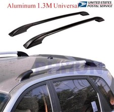 1.3m Black Decorative Roof Rack Car Luggage Rack For Suv Pickup Truck Universal