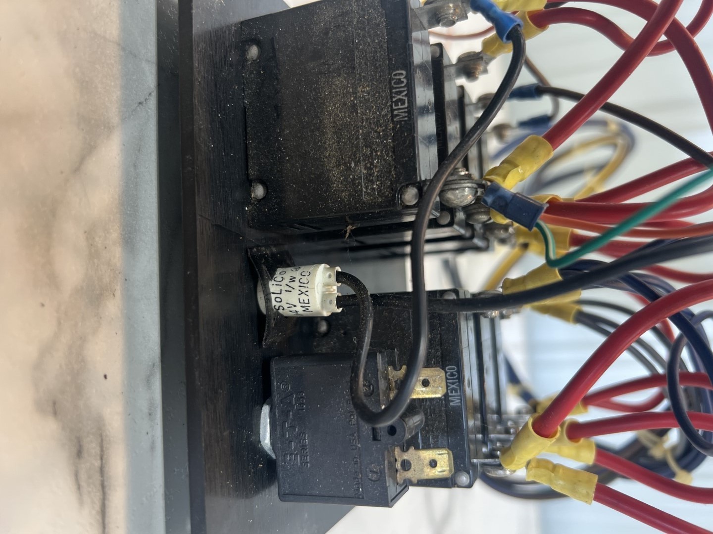 93 Crownline CR 250 Boat shore power control breaker switch panel eBay