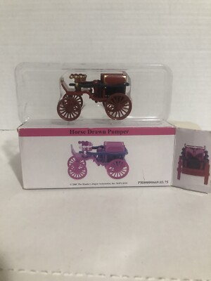 VTG Readers Digest Horse Drawn Pumper NOS 2001