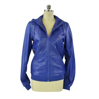 marc jacobs leather coat