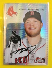 2023 Topps Chrome Platinum Prism Refractor #239 Alex Verdugo - Red Sox