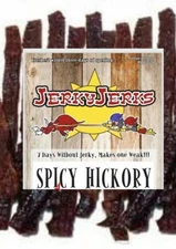 Jerky Jerks Spicy Hickory Smoked Premium Beef Jerky 7oz