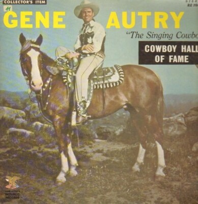 Gene Autry The Singing Cowboy NEAR MINT Republic Recordings Vinyl LP