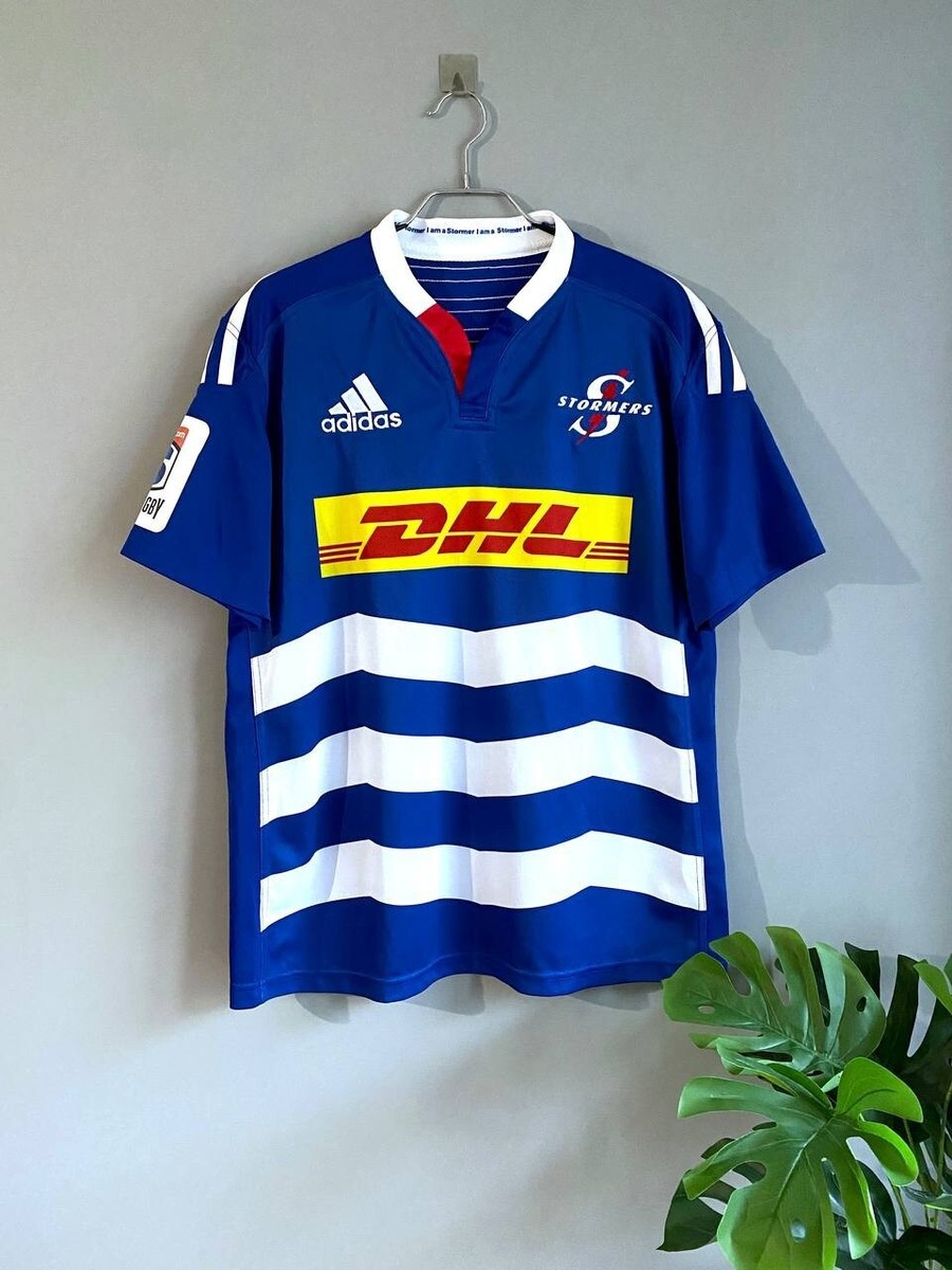 Adidas DHL Y2K South Africa Stormer Rugby Jersey #14, Size