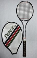 Vintage Ray Mitchell Pro Signature Interpur Tennis Racquet Tempered Steel 4 3/8  